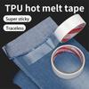 TPU Schmelzkleber Super Haftend Doppelseitiges Klebeband Kleidung Stoff Nahtlos Nahtlos Bügeln Heizung Haushaltsreparatur Doppelseitiges Klebeband