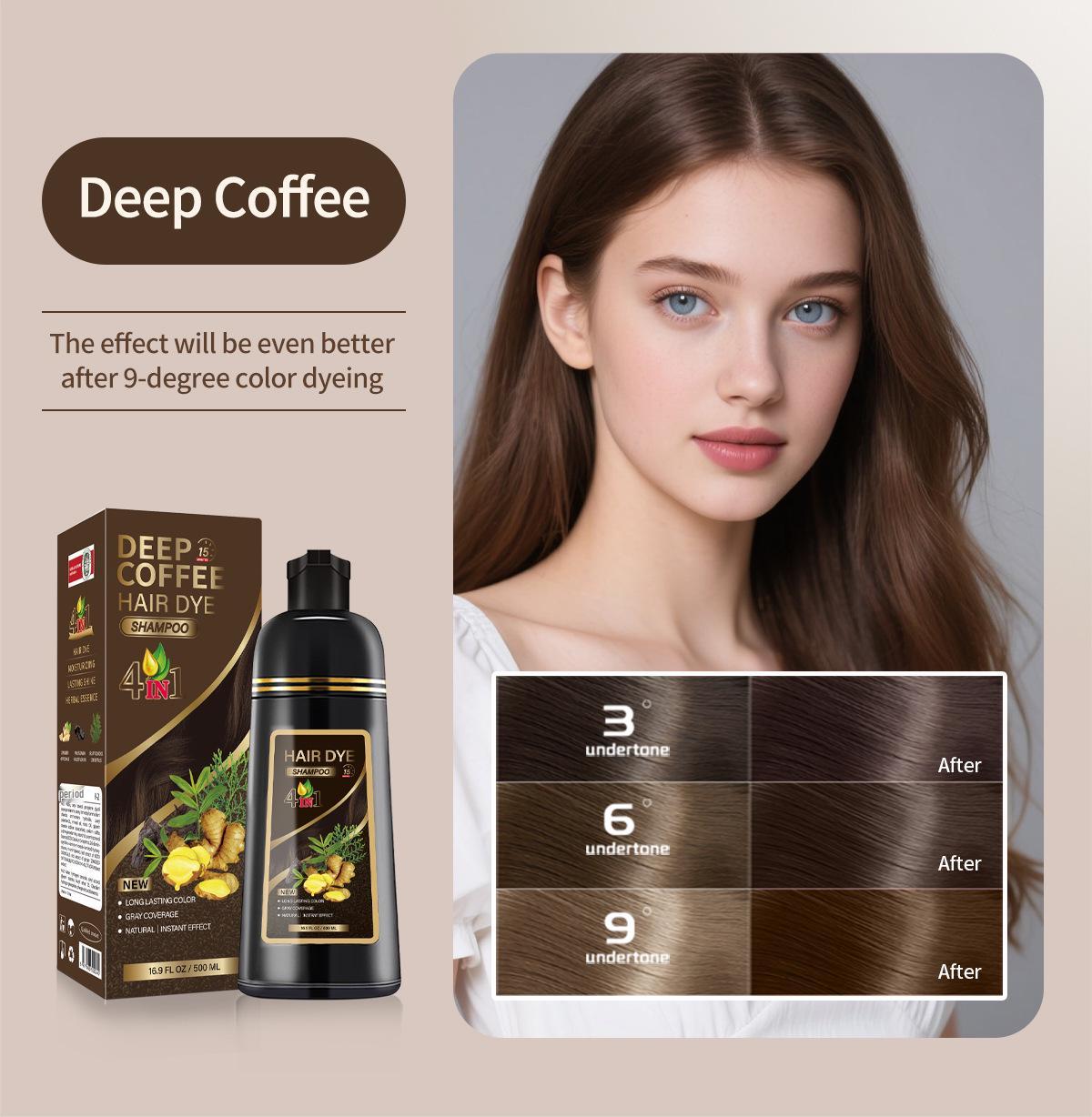 

Трансграничная растительная пенная краска для волос - Мягкое, не вызывающее раздражения полное покрытие для седеющих волос 500ml per bottle