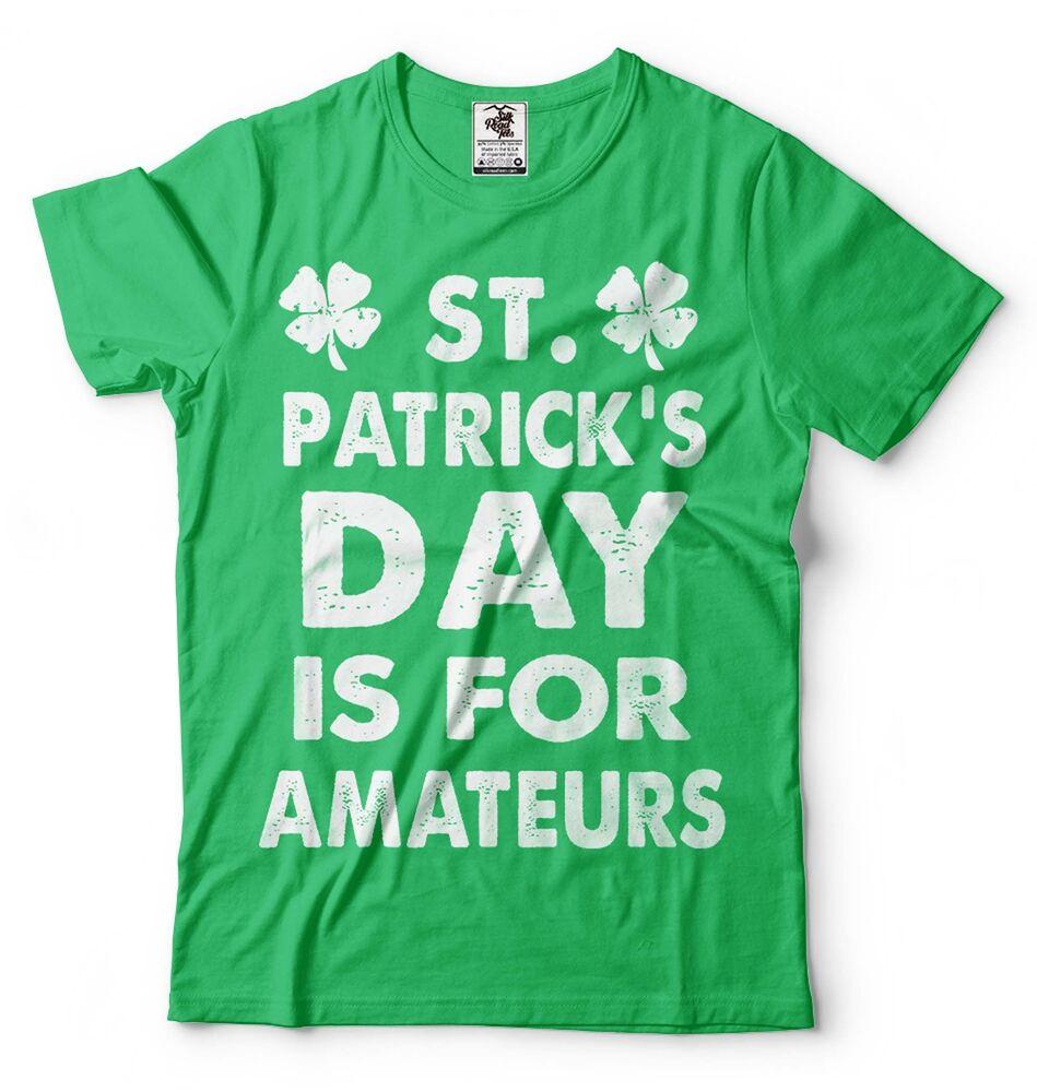 Смешной Св. Рубашка на День Святого Патрика Идеи подарков на День Святого Патрика Ирландские подарки для него Унисекс футболка XXL