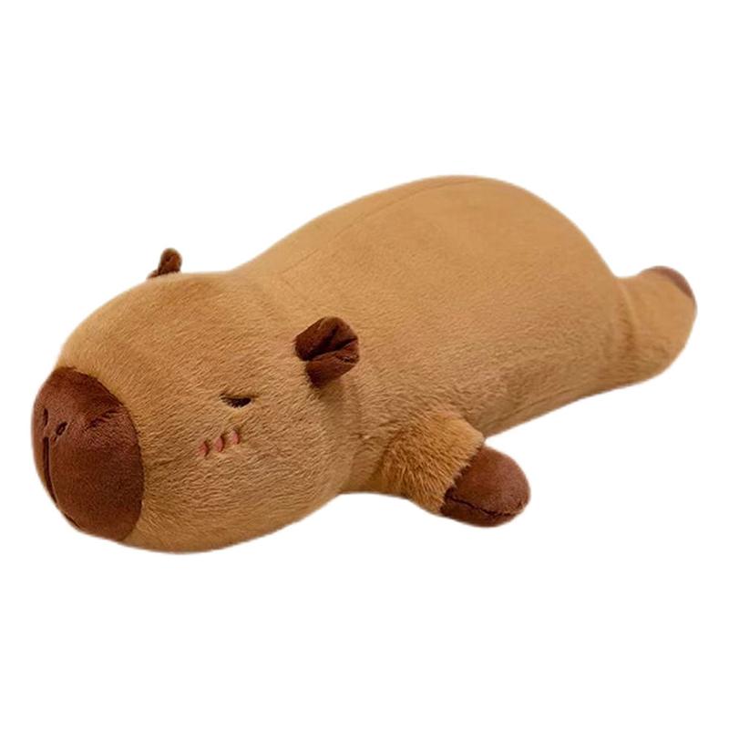 50/70Cm Kawaii Giant Cartoon Capybara Plush Doll Pillow Creative Plush Toy Xmas  Year Valentine'S Day Gift Home Decoration