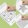 Enhancing Brain Maze Training Book - Attraction Concentration Puzzle for Adolescents