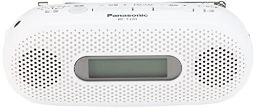 Panasonic FM-AM 2-Band Receiver, White, RF-TJ20-W