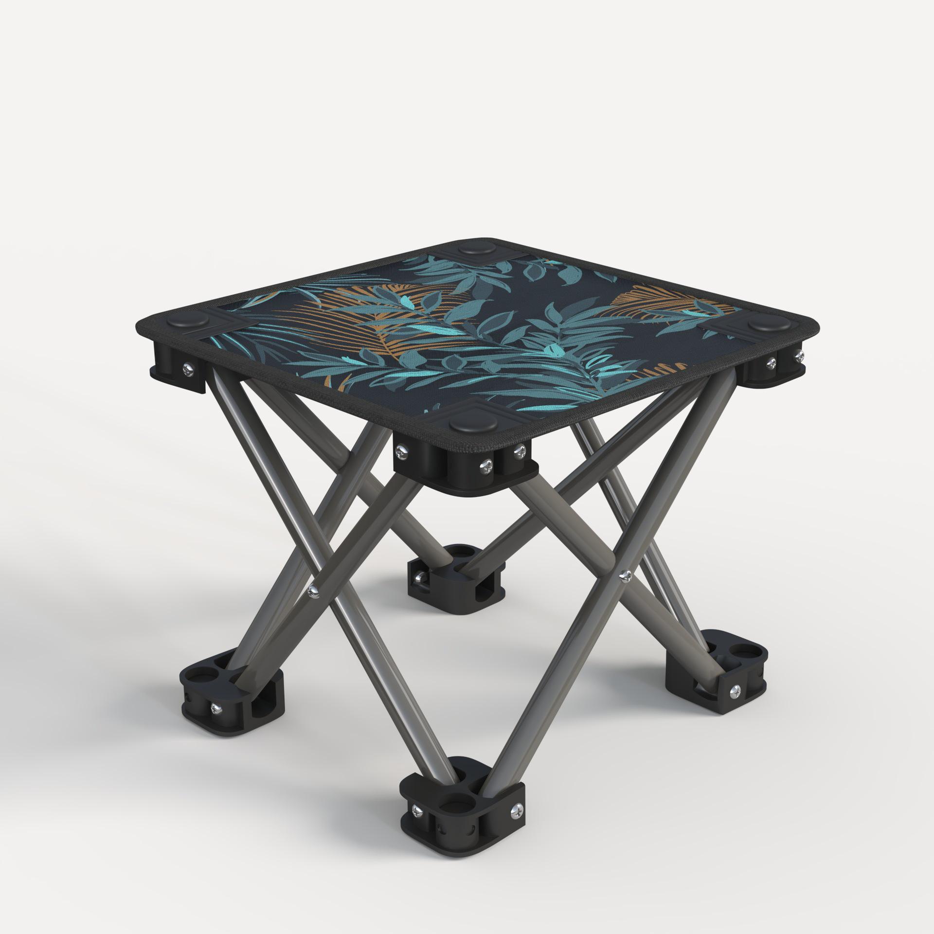 Stainless Steel Foldable Dining Table and Chairs for Indoor/Outdoor Use, BBQ, and Food Stalls