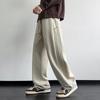Men's Loose Fit Wide-Leg Knit Sweatpants