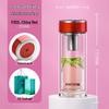 Wanxiang Double-Layer Portable Tea Infuser Glass Cup