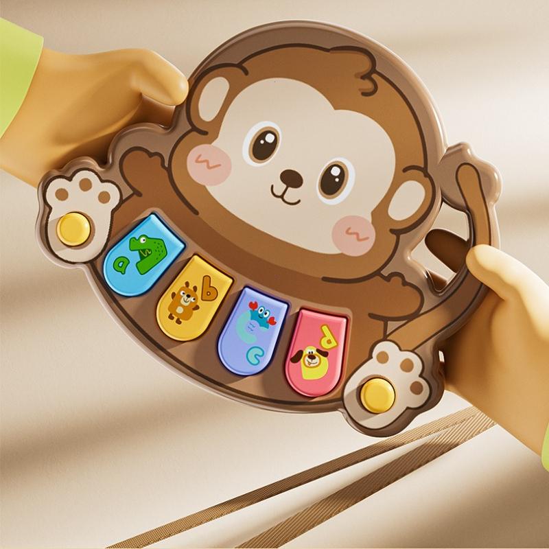 Bai Fen Bai Dolls And Toys Unisex Kids Lion Musical Kids Electronic Piano Toy Learning Music Music Baby Toys Multifunctional Electronic Musical Instrument Toy Gifts