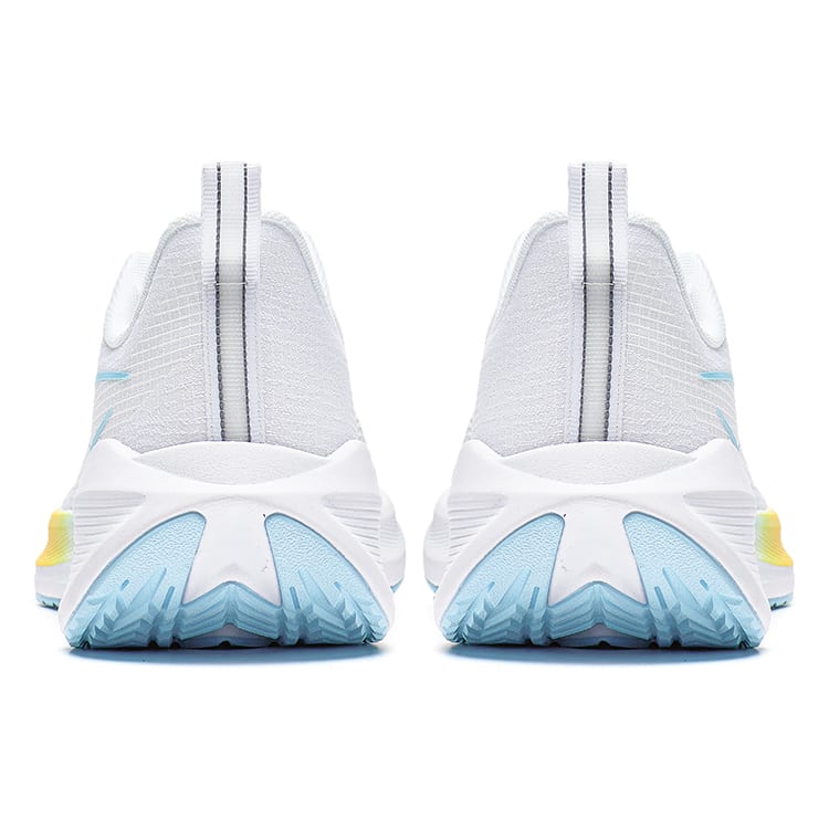 Li Ning Wuyue Cushioning Slip Resistant Abrasion Resistant Breathable Low Top Casual Running Shoes Men's White ARST003-1