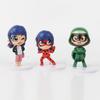 Adorable 6 Styles Miracle Girl Figurines Pvc Car Hanging Decorations Ideal For Cakes And Toys