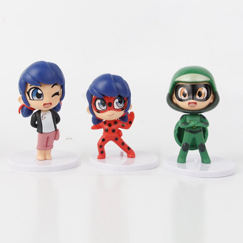 Adorable 6 Styles Miracle Girl Figurines Pvc Car Hanging Decorations Ideal For Cakes And Toys