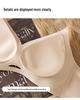 Seamless Wire-Free Bra: Soft, Breathable, Side Support for Beautiful Back and Enhanced Small Bust.