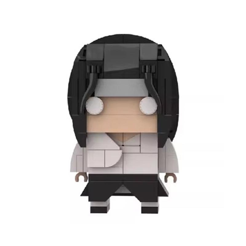Building Block Compatible With Small Particle Naruto Square Head Kakashi, Sai, Naruto, Konoha Set