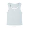 Mucmukn Girls' Cooling Lyocell Faux Two-Piece Vest