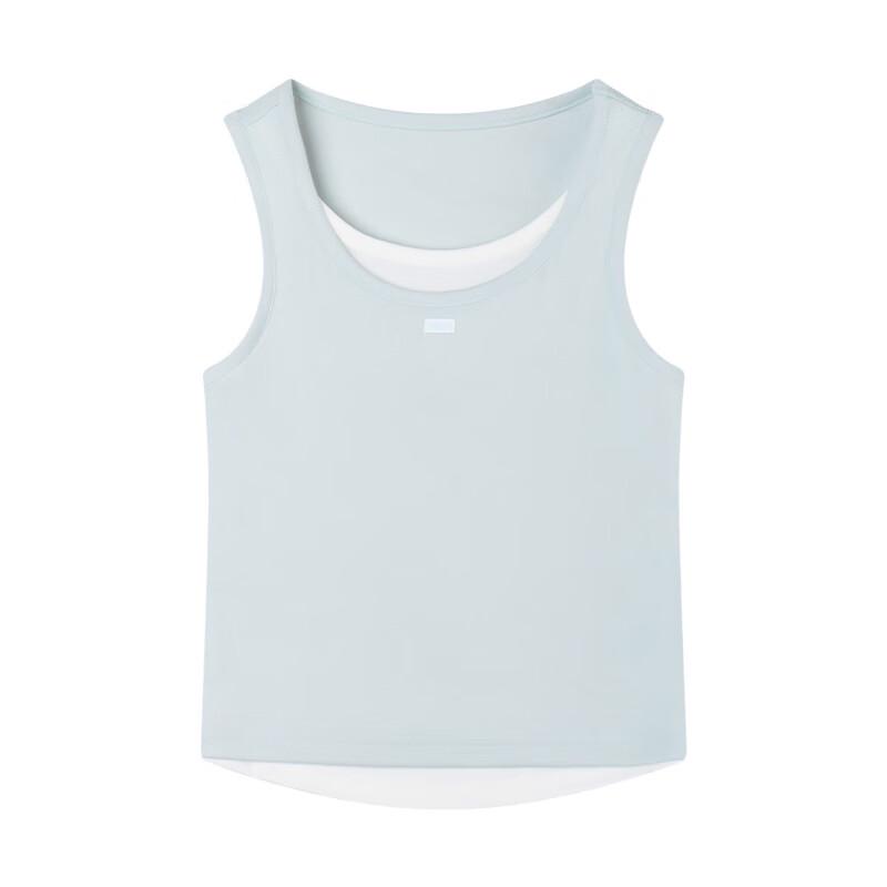 Mucmukn Girls' Cooling Lyocell Faux Two-Piece Vest
