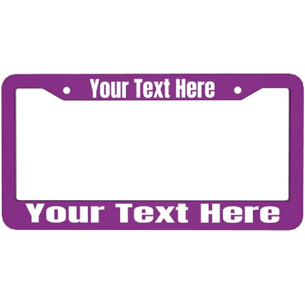 License Plate Frame Personalized License Plate Frame for Cars License Plate Frames Customized Design License Plate Holder Customize Funny Car