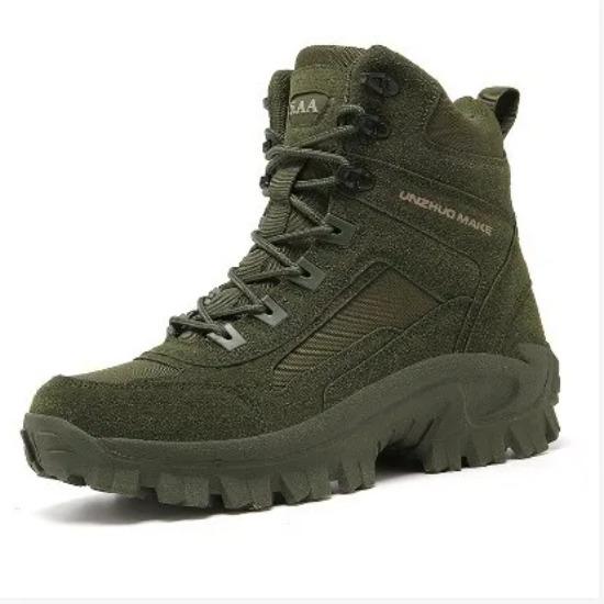 New Men's Boots Fashion Outdoor Boots Breathable Hiking Boots Autumn Shoes Sneakers Lightweight Non-slip Men Desert Ankle Boot