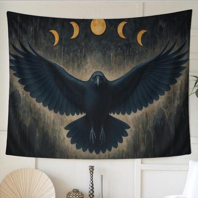 Gothic Raven Tapestry