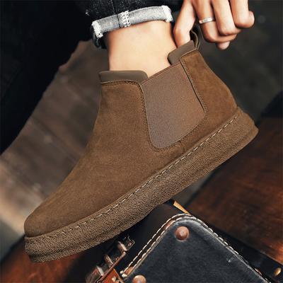 Neue High-Top-Sneaker Herren Chelsea Boots Herren Gute Qualität Freizeitschuhe Sneaker Winter Warme Stiefel Herren Stiefeletten Schneestiefel 2024