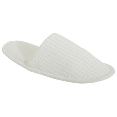 Unisex Waffle Mule Closed Toe Slippers