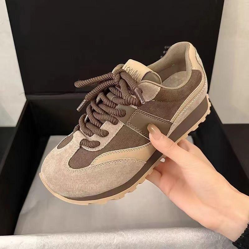 

Обувь Forrest Gump женская весенняя новая универсальная повседневная обувь Dexun Dad Shoes Tide 40 коричневый