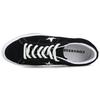 Converse Low One Star Czarne Zamszowe 158369C