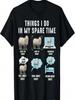 Dinge, die ich in meiner Freizeit mache Lustiges Schaf T-Shirt