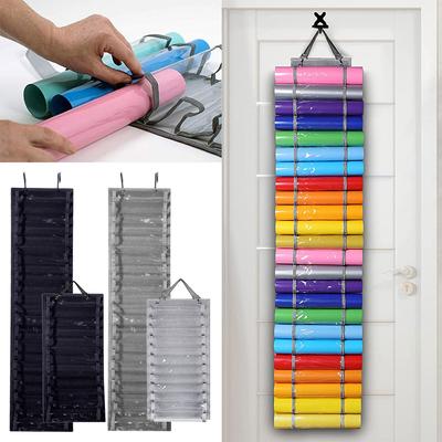 Vinyl Aufbewahrungshalter Hängebeutel Vinylrollen Aufbewahrungsregal Thermotransferfolie Organizer Hängetasche Hinter der Tür Zuhause