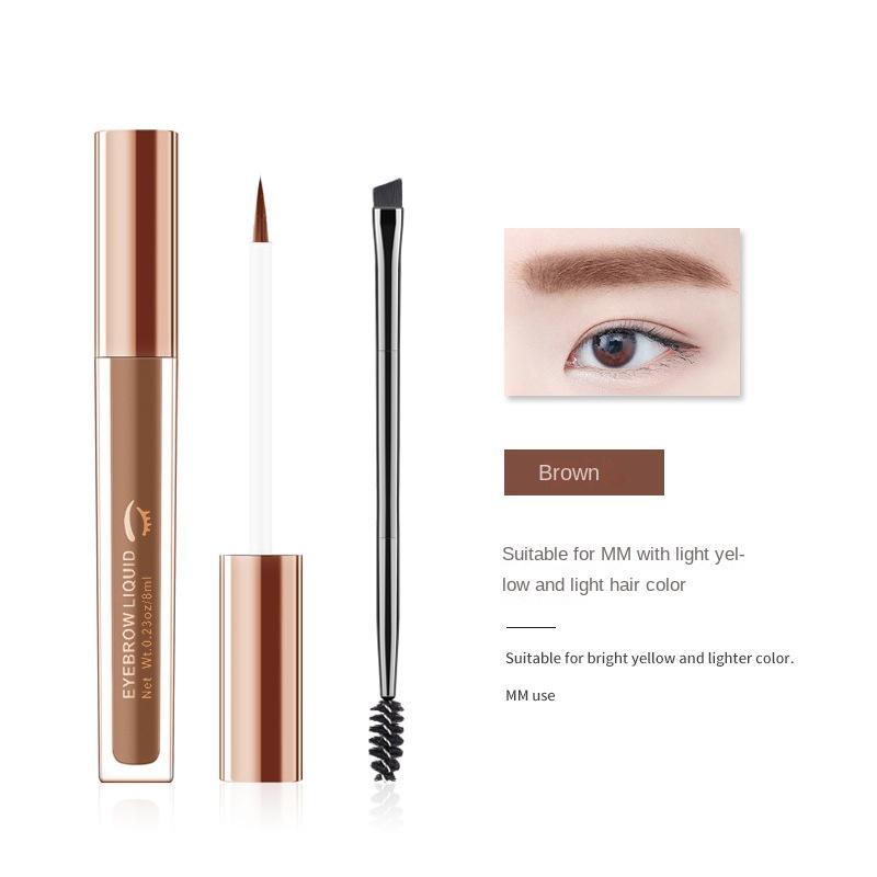 

VIBELY Четырехцветный раствор для бровей Крем для бровей Трехмерный жидкий крем для бровей Водный карандаш для бровей 04