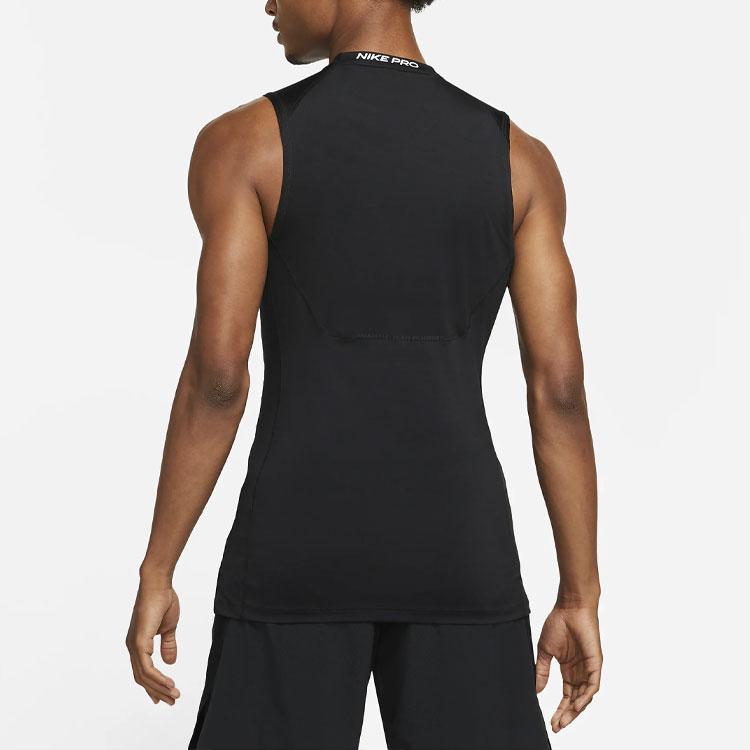 Nike Large Logo Breathable Sleeveless Tank Top Men Tops Black DD1989-010