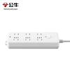 BULL GN-402 Safety Power Strip with Overload Protection, 3M, 6 Outlets