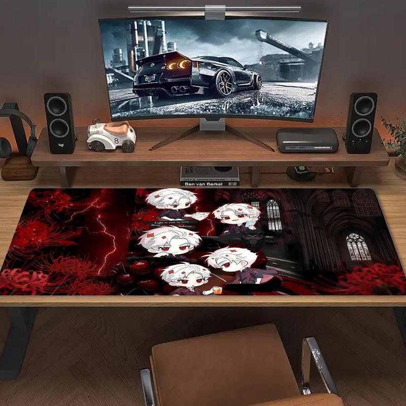 Church Color Mouse Pad Large Gaming Table Cushion Non-slip Laptop Tablet Big Mousepad XXL Mat Mini PC Playmat With Lock edge