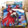 Anime High School DxD Sängkläder Set Påslakan Sovrumstäcke Täcken Enkel Tvilling Kung _Storlek Påslakan Hemtextilier