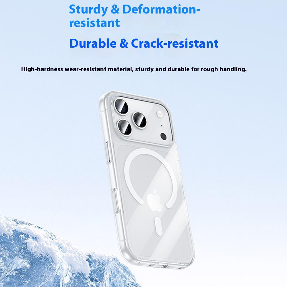 BENKS For iPhone 17 Pro Magnetic Case TPU PC Clear Phone Cover Compatible with MagSafe