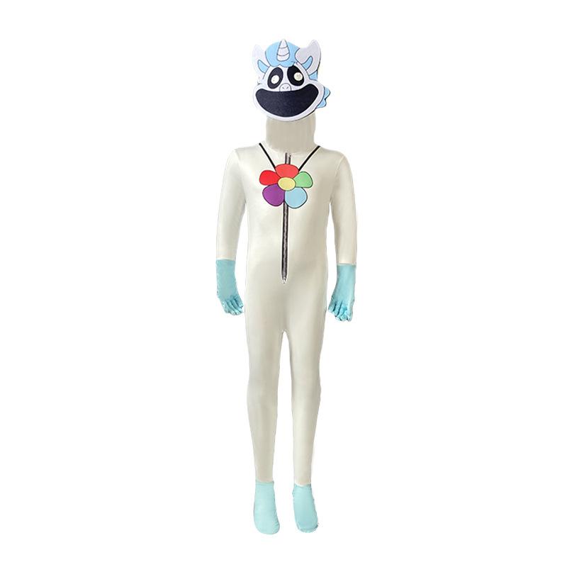 Halloween Children Nap Role-playing Catnap Smilings Critters Cat Cosplay Costume Catnap Jumpsuits with Mask Kids Horror Costumes