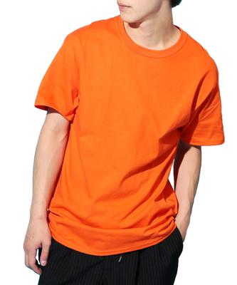 Champion Authentic Basic Short Sleeve Cotton XXL Men's T-Shirt, Orange,