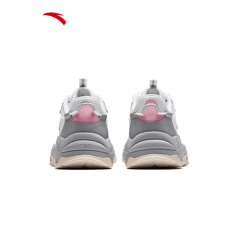 ANTA Star Trace Women's Retro Colorblock Casual Sneakers