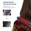Multifunctional Fluffy Infrared Hair Straightener & Curling Comb