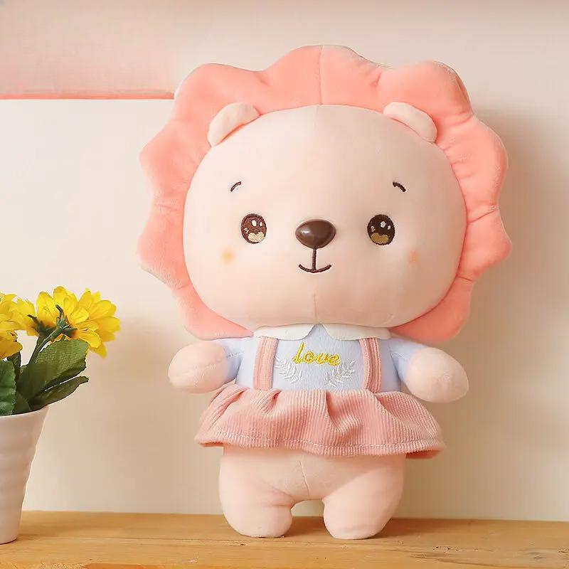 Cute Lion Plush Toys, Soft Lion Dolls, Toys for Kids, Girls, Lion Stuffed Animals, Stuffed Lions, Children's Companion Toys