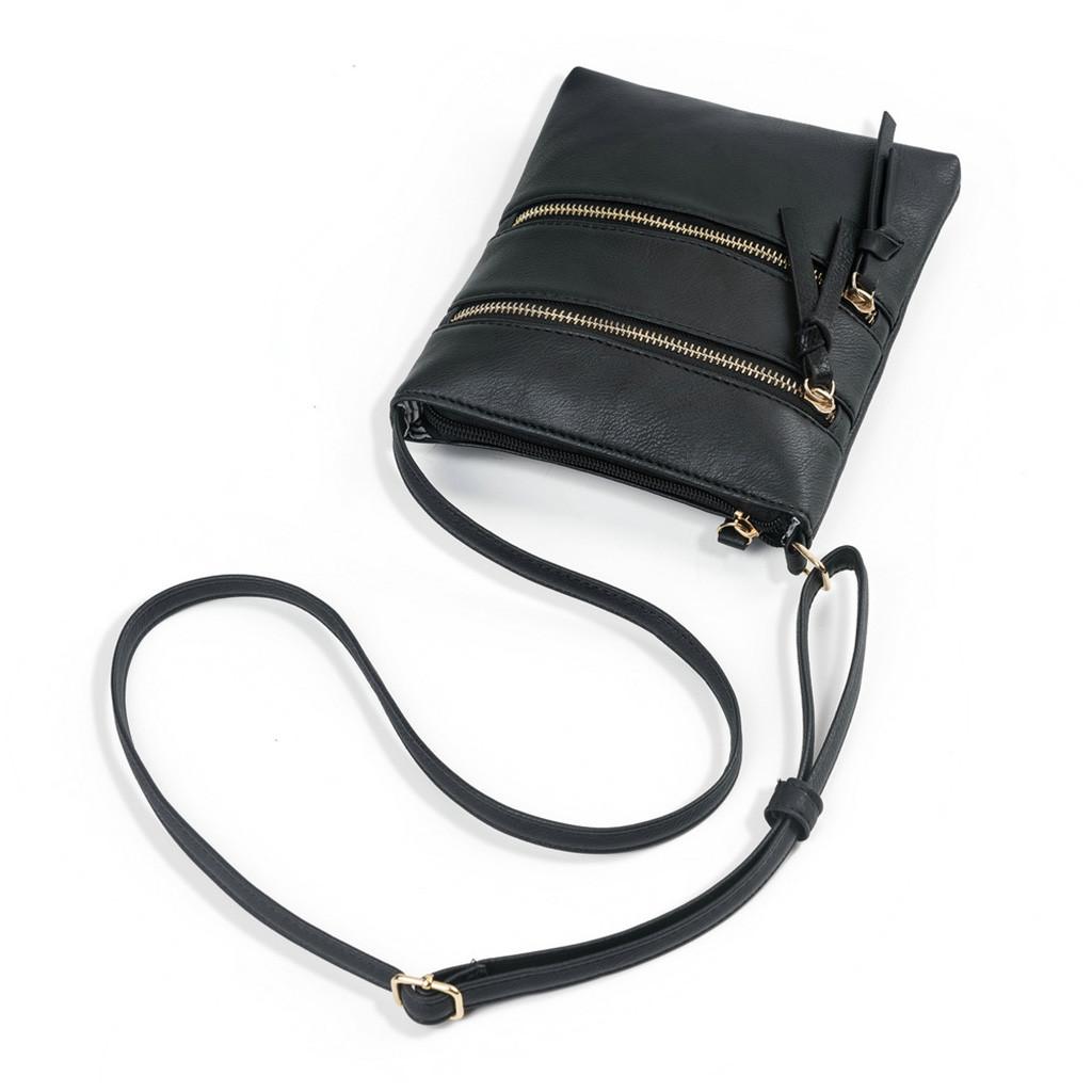 Women New Functional Multi Pocket Crossbody Bag Messenger Shoulder Bag