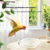 Canary Bird Cage Breeding Nest Durable Plastic Resting Hatching Box Suitable for Pet Bird Eggs