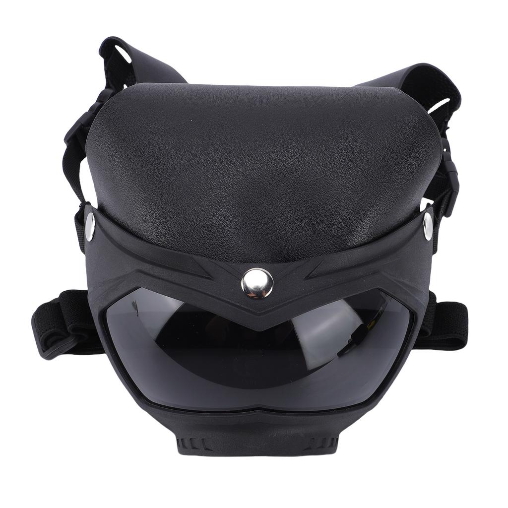 Dog Hat with Goggles Windproof Breathable Lightweight Design Dog Sunglasses Pet Glasses for Outdoor Riding Driving Hiking