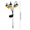 Garden Solar Light Outdoor Solar Powered Ground Insert Waterproof Landscape Lighting for Pathway Driveway Porch Lawn Patio Yard