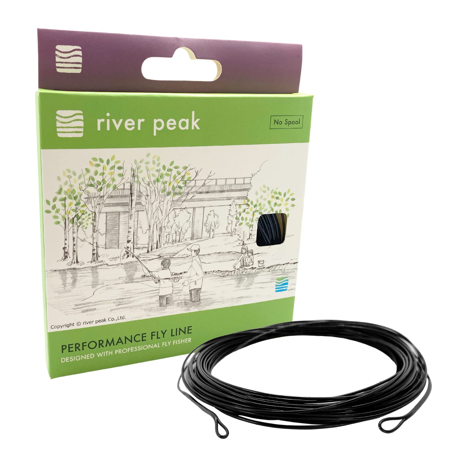 

River Peak Shooting Head Sinking (Black, 8S Type 4, 30FT (approx. 9.14m), 16.7g (260gr))