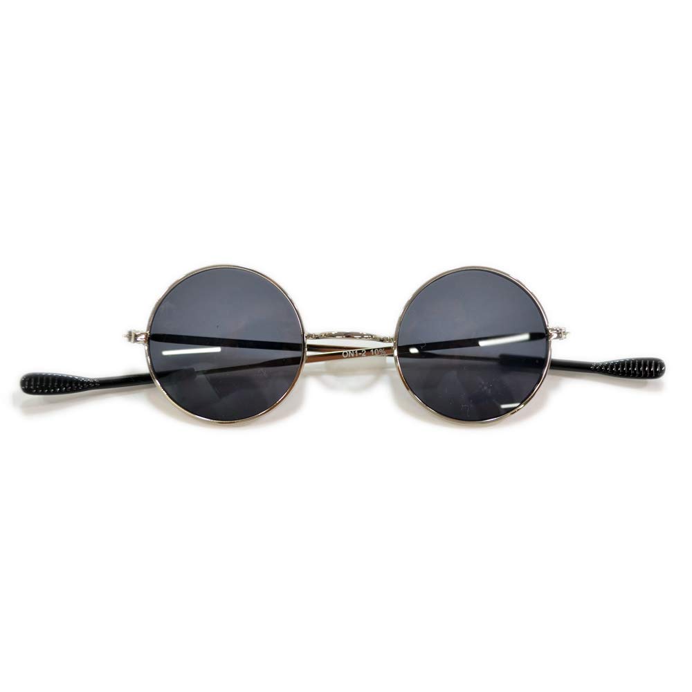 

Солнцезащитные очки Merry Pleasure Date Glasses Boston Round Glasses Thin Rim Small Mini Lens Ultra Small Lens Men Women [MERRY PLEASURE]