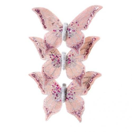 Premier Butterfly Decoration (Pack of 3)