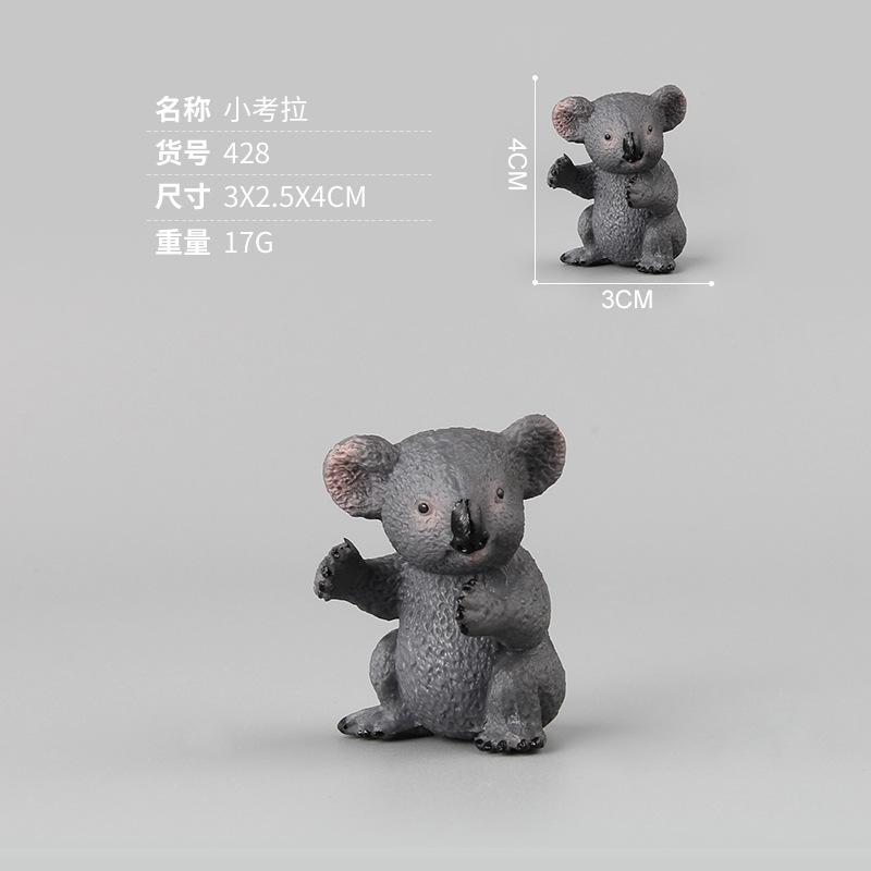 Wildlife Model Simulation Animal Toy Koala Family Koala, Australian Animal Model