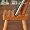 Wood Phone Holder Wood Chair Phone Stand Cute Mini Wooden Chair Shape Phone Holder Stand for Mobilephone Cellphone Smartphone