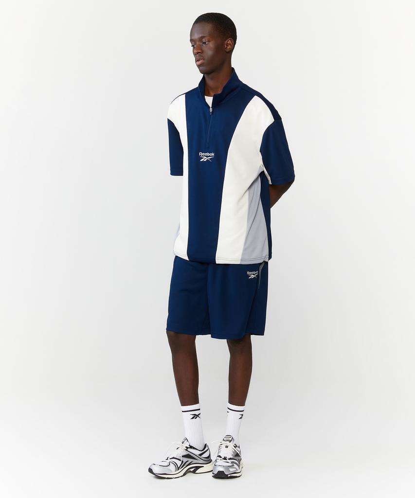 Reebok Vector Block Short Sleeve Anorak - Navy