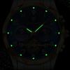 New Luxury Quality Men's Watch Quartz Non-mechanical Waterproof Luminous Fashion Upscale Watch Calendar Steel Strap Triple Display Watch Watch Watch