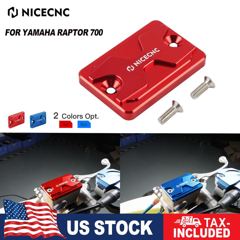 NiceCNC Raptor 700 ATV Front Brake Reservoir Fluid Cover Cap For Yamaha Raptor 700 YFZ450R For Honda TRX450R OEM B16-F5852-00-00