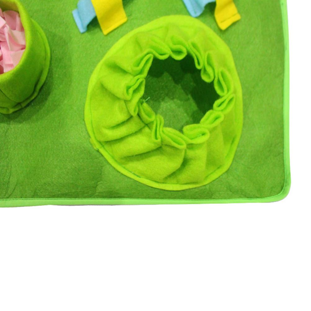 Dog Search Mat Dog Snuff Mat Washable Play Puzzle Mat Feeding Mat Interactive Toy for Pet Supplies